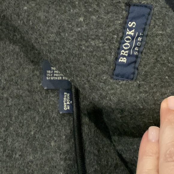 NWT Brooks Brothers Navy Wool Blend Pea Coat Size Large - Picture 6 of 8